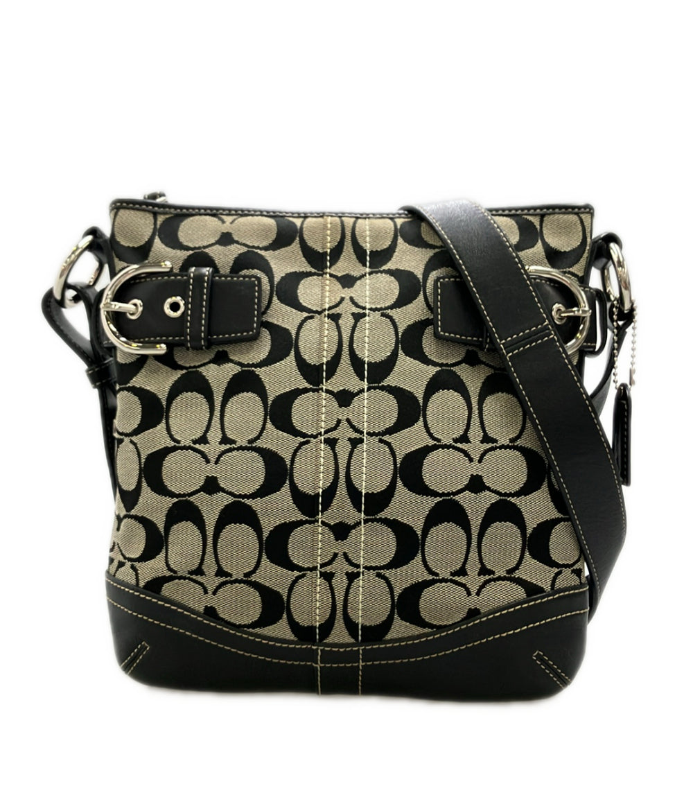 COACH ショルダーバッグ  斜め掛け シグネチャー レディース コーチ