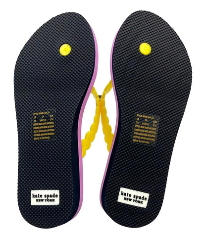 ケイトスペード ビーチサンダル トング レモン レディース SIZE 24.0 (L) Kate Spade