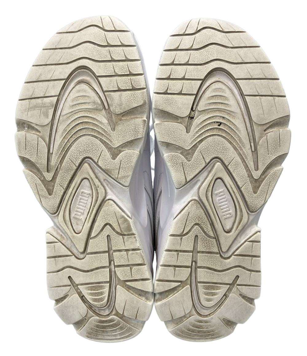 PUMA ローカット厚底スニーカー ソフィール レザー 398555-01 レディース SIZE 24.5 (L) プーマ