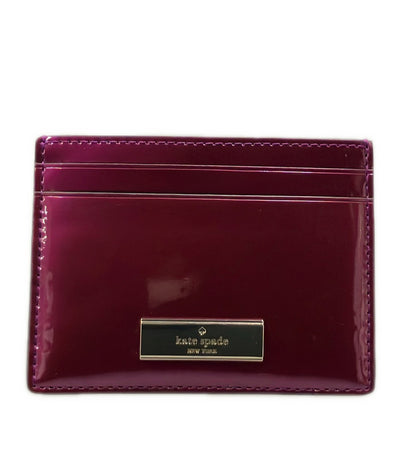 Kate Spade カードケース エナメル レディース ケイトスペード