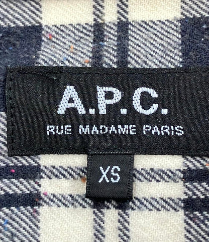 アーペーセー 長袖シャツ チェック柄 メンズ SIZE XS (XS) A.P.C.