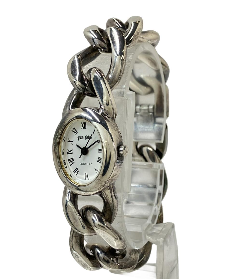 フォリフォリ 腕時計 クオーツ ホワイト レディース Folli Follie