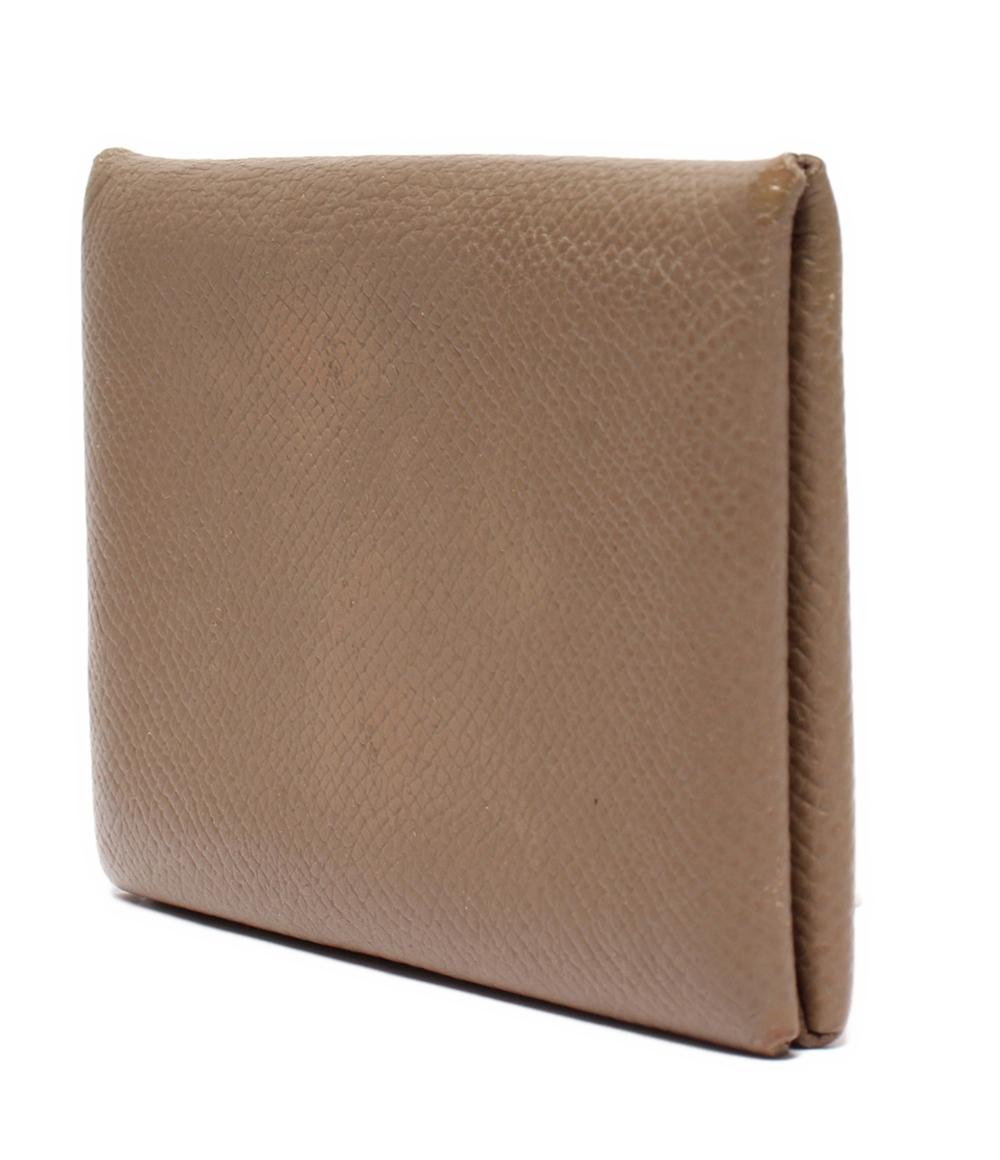 エルメス カードケース A刻印 シルバー金具 カルヴィ レディース HERMES