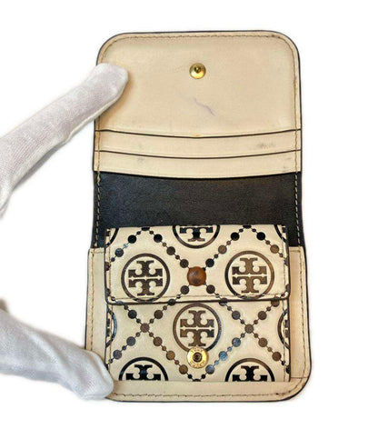 トリーバーチ 二つ折り財布 コントラスト レディース Tory Burch