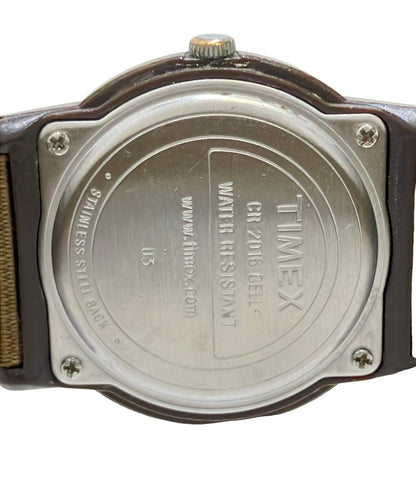 TIMEX 腕時計 クオーツ ブラウン メンズ タイメックス