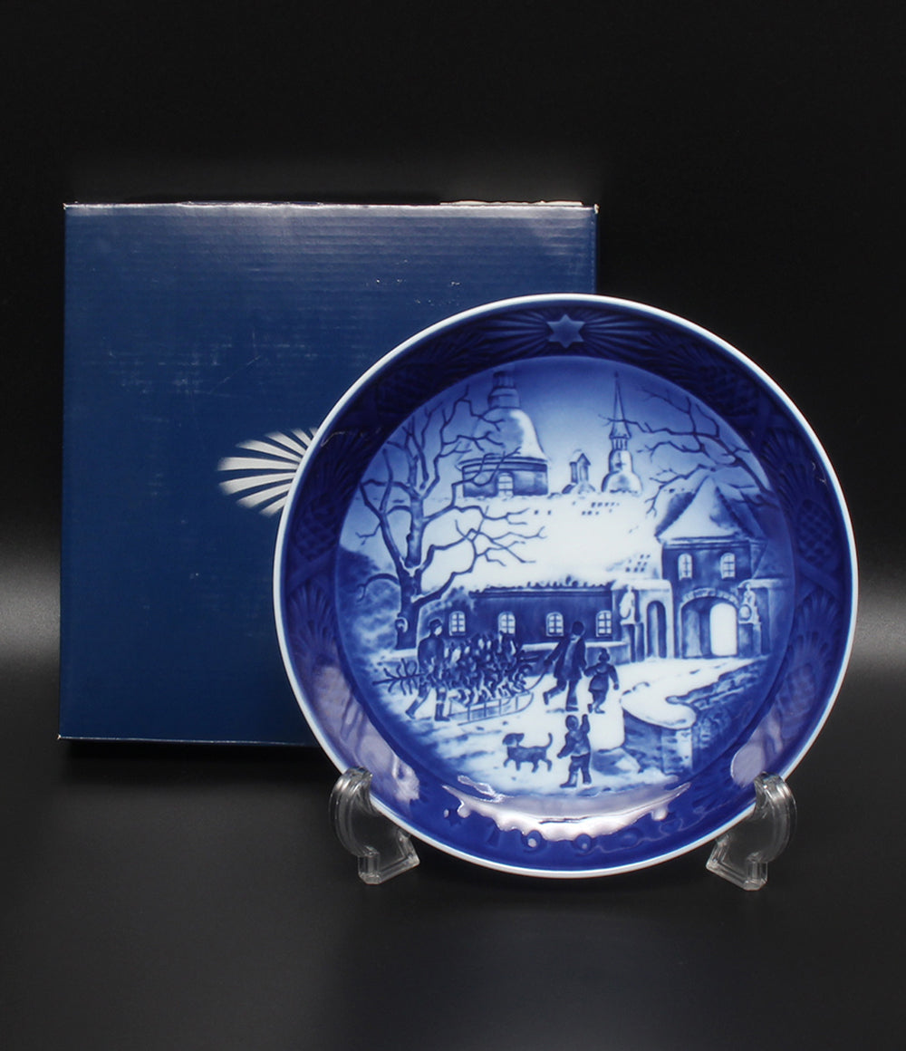 美品 Royal Copenhagen イヤープレート 飾り皿 18cm 1995 ロイヤルコペンハーゲン