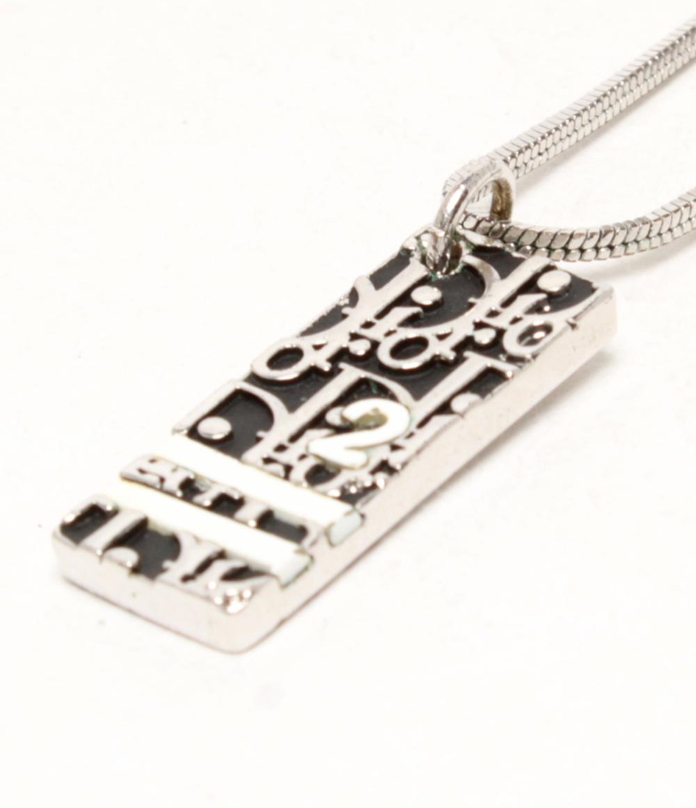 Christian Dior ネックレス トロッタープレート レディース クリスチャンディオール