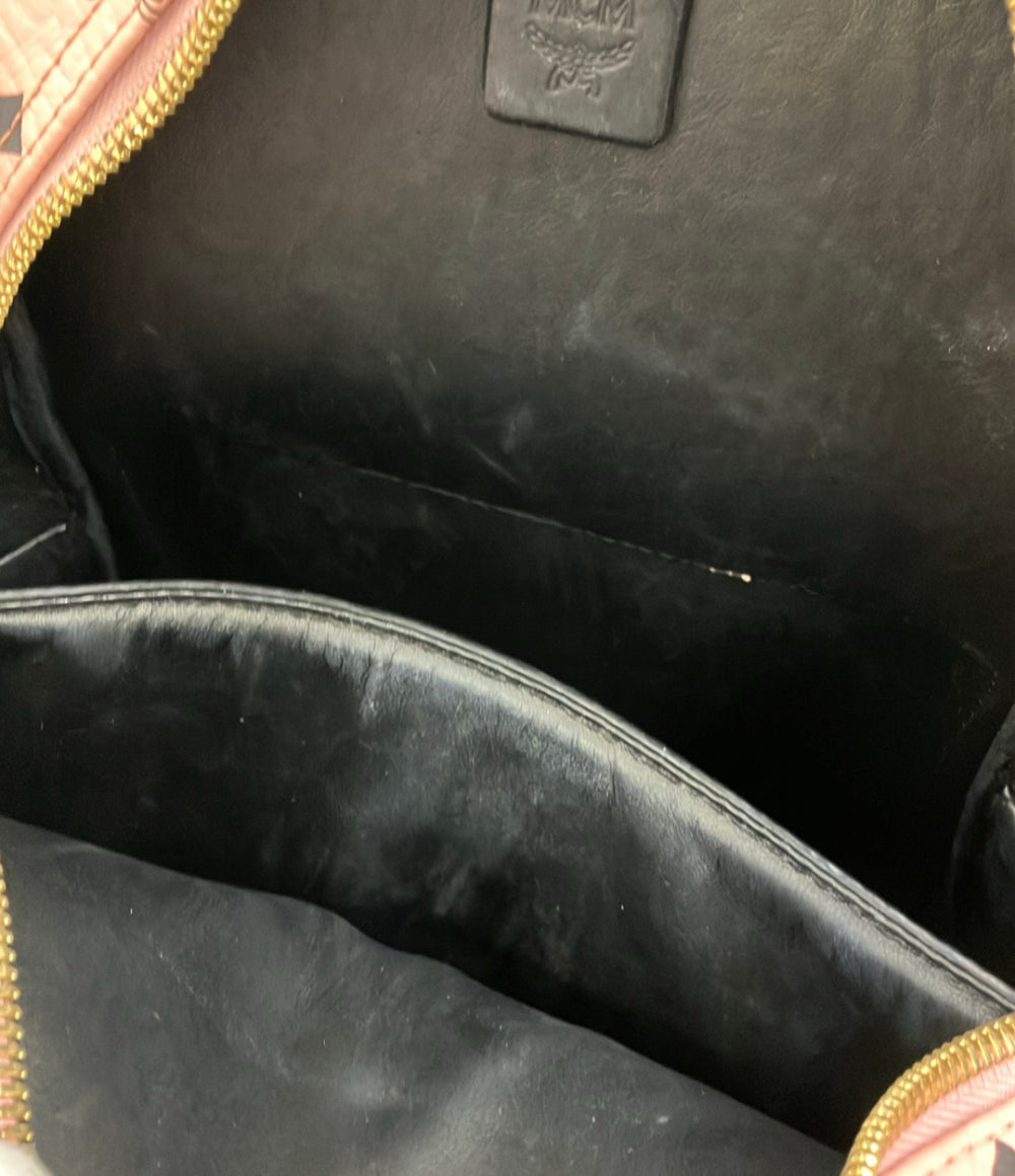 MCM リュック スタッズ レディース エムシーエム