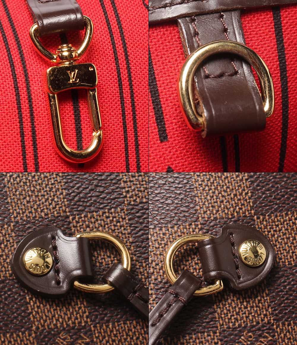 LOUIS VUITTON トートバッグ ショルダーバッグ 肩掛け ネヴァーフル MM ダミエ エベヌ N51105 レディース ルイ・ヴィトン