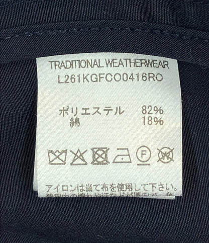 美品 Traditional Weatherwear マールトンノーカラーコート MACKJ202509 レディース SIZE 34 (XS) トラディショナルウェザーウェア