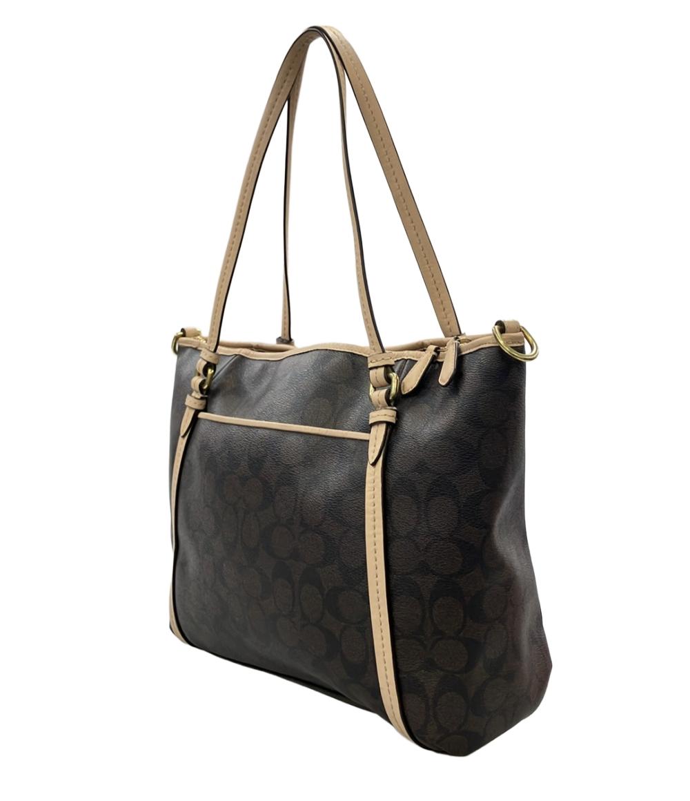 COACH 2WAY トートバッグ ショルダーバッグ 斜め掛け シグネチャー F26186 レディース コーチ