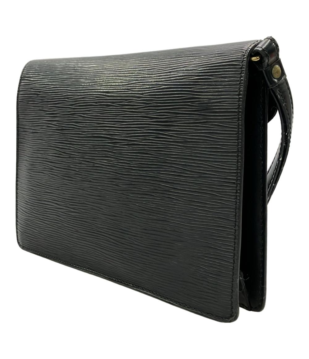 1円 ルイヴィトン ポシェット セリエ ドラゴンヌ クラッチバッグ 定価16.6万 セカンドバッグ ハンドバッグ 黒 ブラック エピ レザー 鞄 ● 1円 LOUIS VUITTON ルイヴィトン M52615 エピ セリエドラゴンヌ