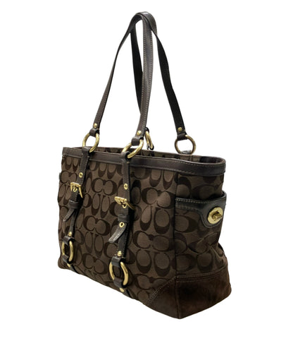 COACH トートバッグ シグネチャー 10384 レディース コーチ