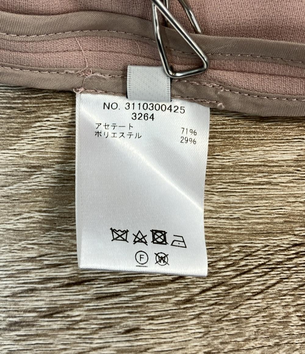 エブール 半袖ワンピース ロングワンピース キーネックワンピース 3110300425 レディース SIZE 38 (S) ebure