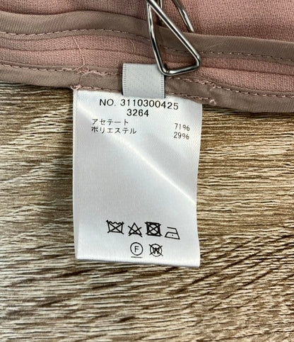 エブール 半袖ワンピース ロングワンピース キーネックワンピース 3110300425 レディース SIZE 38 (S) ebure