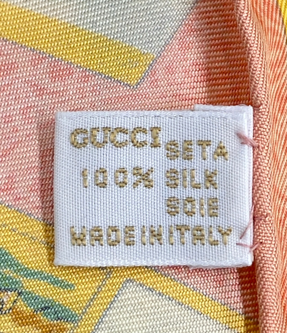 美品 GUCCI スカーフ シルク100% レディース グッチ