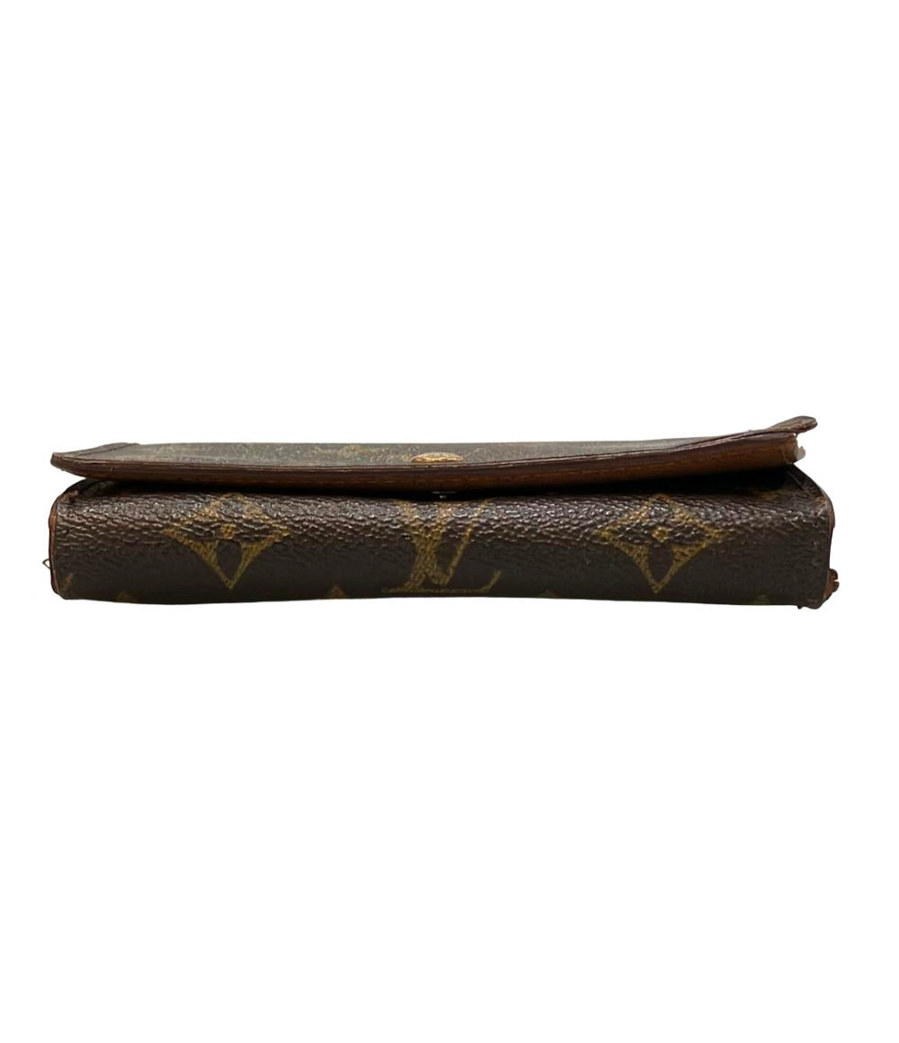 訳あり LOUIS VUITTON 二つ折り財布 ポルトモネ ビエ トレゾール