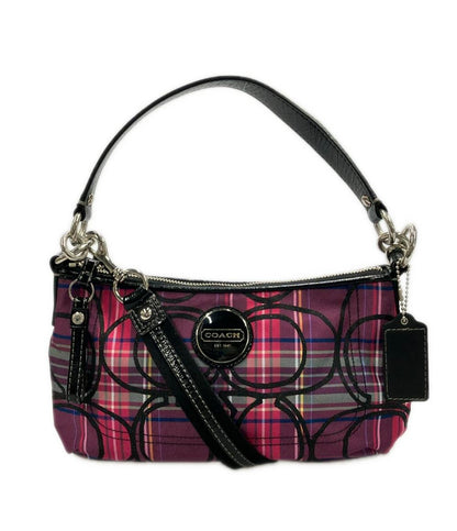 美品 COACH ハンドバッグ ショルダーバッグ 2WAY 斜め掛け F15463 レディース コーチ