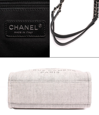 シャネル チェーントートバッグ ショルダーバッグ シルバー金具 ドーヴィルＰＭ A66939 レディース CHANEL