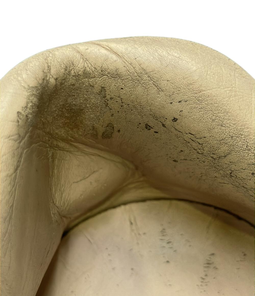 訳あり GUCCI ローカットスニーカー エース ビー 429446 メンズ SIZE 8 1/2 27.5 グッチ