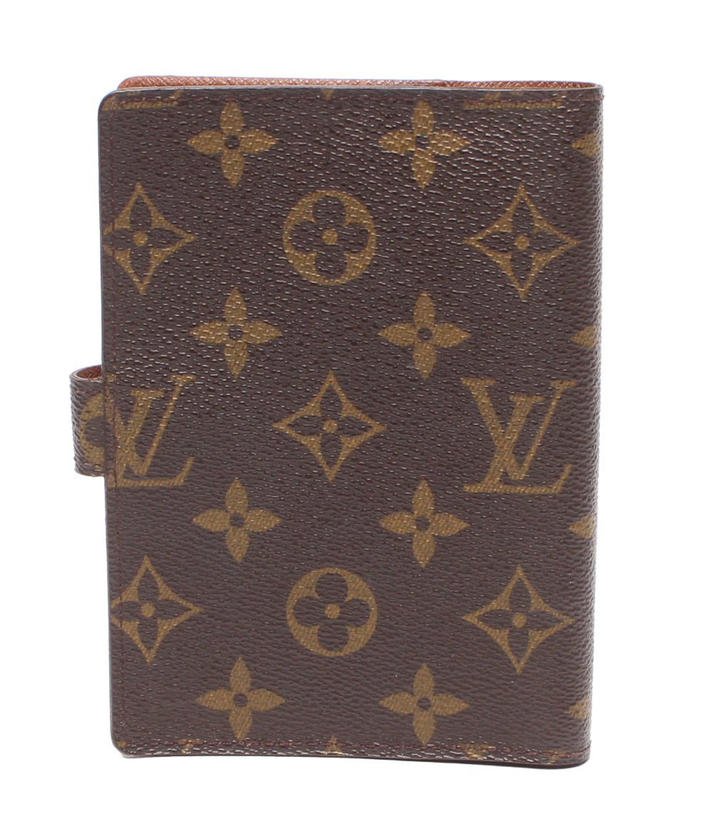 訳あり LOUIS VUITTON 手帳カバー 6穴式 アジェンダPM モノグラム R20005 レディース メンズ ルイ・ヴィトン