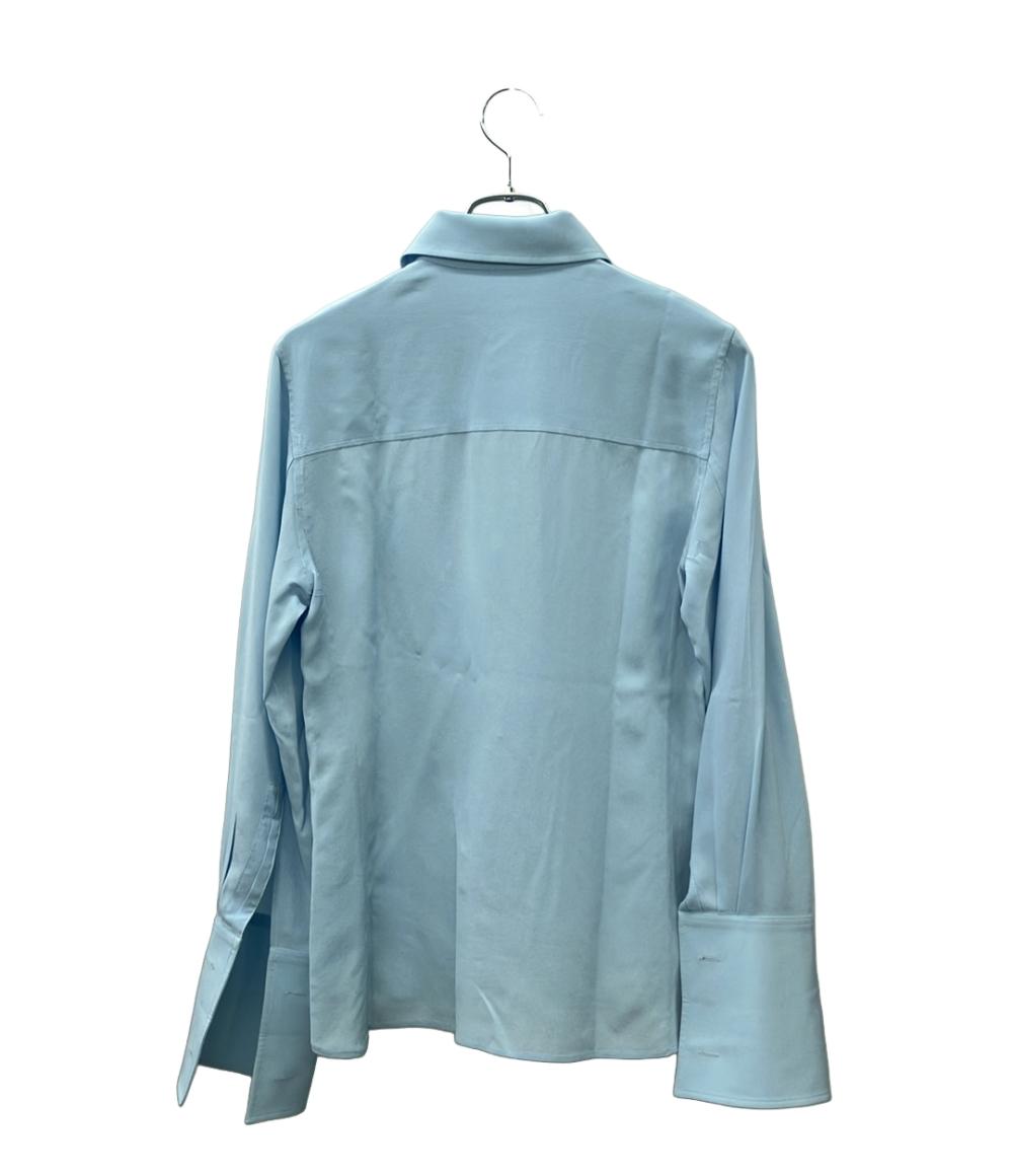 SAINT LAURENT 長袖 シルクシャツ メンズ SIZE 36 サンローラン