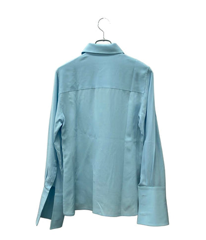 SAINT LAURENT 長袖 シルクシャツ メンズ SIZE 36 サンローラン