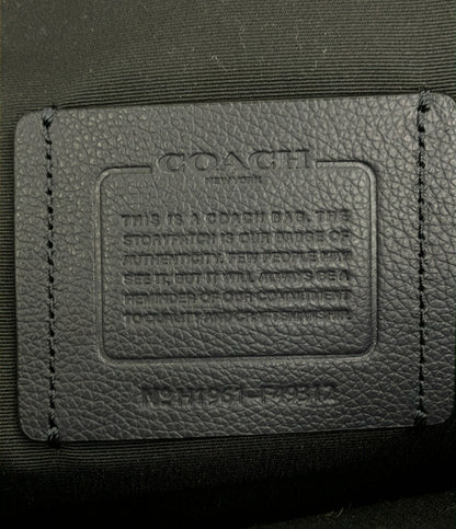 美品 COACH ボディバッグ レザー F49312 メンズ コーチ
