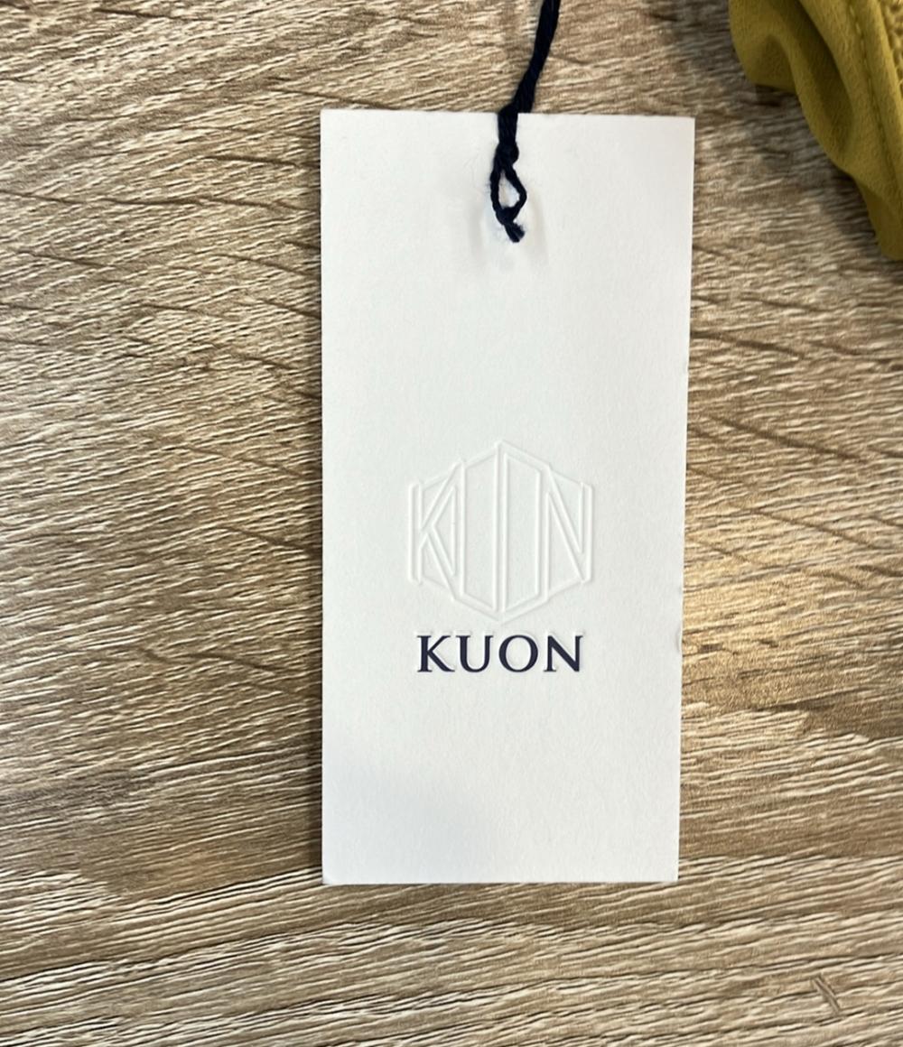 クオン 長袖パーカー タグあり Reversible Fleece Hoodie 145CS014546 メンズ SIZE Large (L) KUON