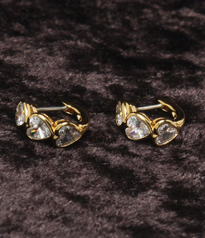 美品 Kate Spade ピアス ハートモチーフ レディース ケイトスペード