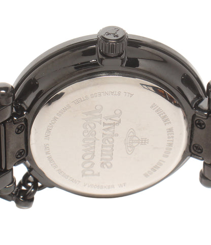 Vivienne Westwood 腕時計 クオーツ ブラック VV006BKBR レディース ヴィヴィアンウエストウッド