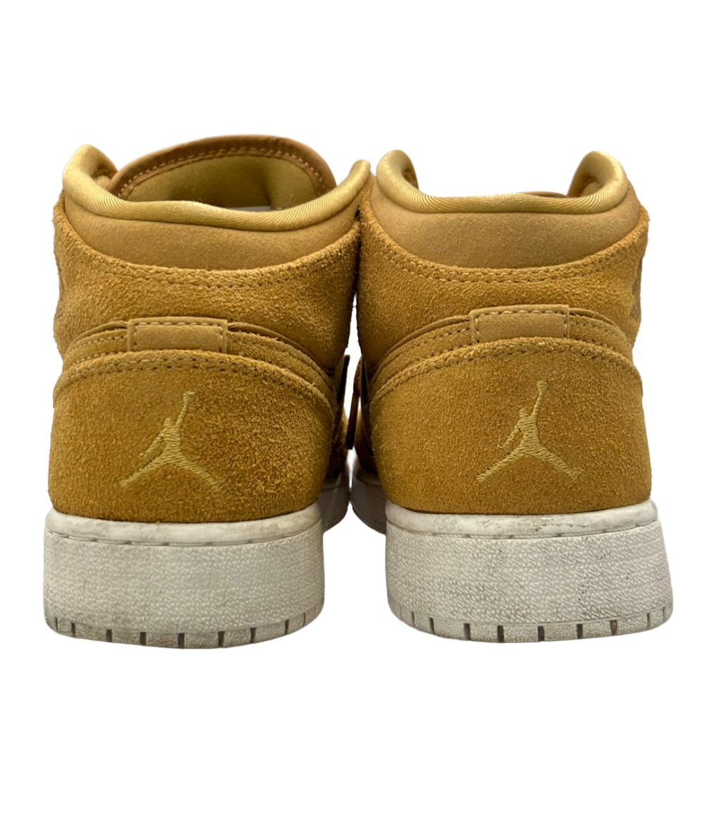 NIKE ミドルカットスニーカー エアジョーダン 1 レトロ MID 554725-725 レディース SIZE 24.0 ナイキ