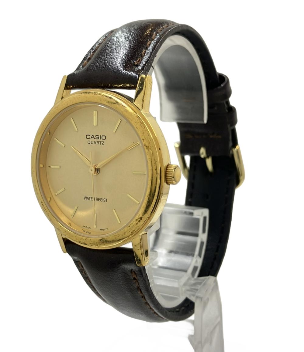 CASIO 腕時計 クオーツ ゴールド MTP-1095 メンズ カシオ – Rehello by