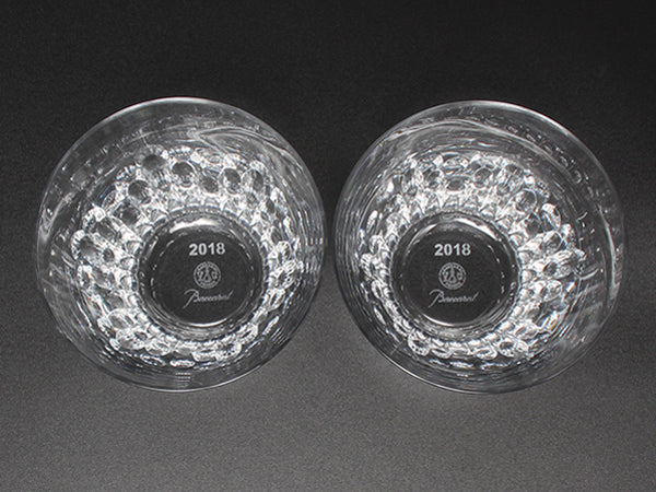 美品 バカラ イヤータンブラー グラス 2点セット ペア 2018 フィオラ Baccarat 美品 Baccarat イヤータンブラー グラス 2点セット ペア 2018 フィオラ