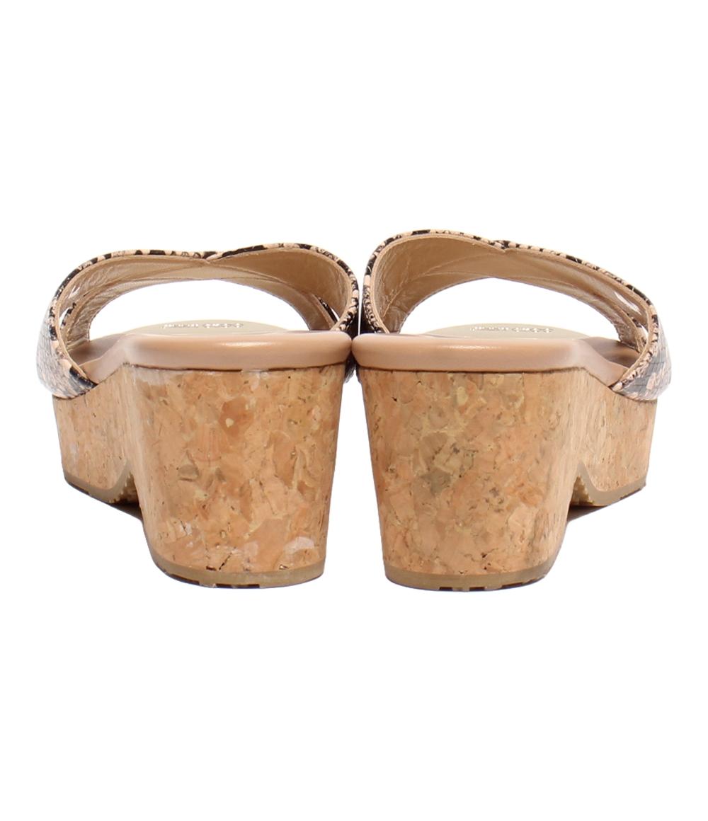 美品 ジミーチュウ ウェッジソールサンダル パイソン柄 レディース SIZE 37 (L) Jimmy Choo