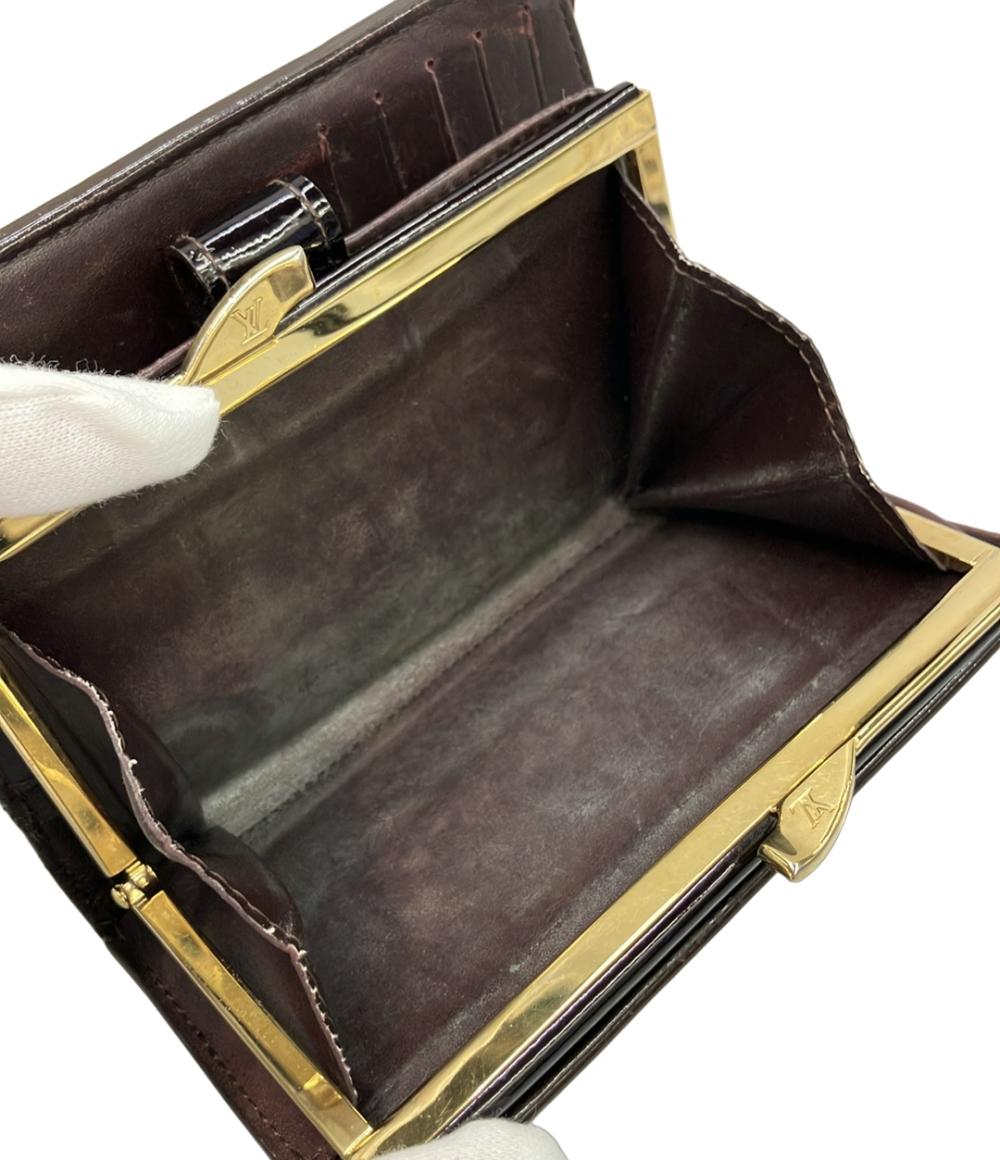 LOUIS VUITTON 二つ折り財布 ヴェルニ ポルトフォイユ ヴィエノワ M93521 レディース ルイ・ヴィトン