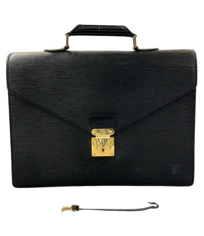 訳あり LOUIS VUITTON ブリーフケース ビジネスバッグ セルヴィエット コンセイエ エピ M54422 メンズ ルイ・ヴィトン