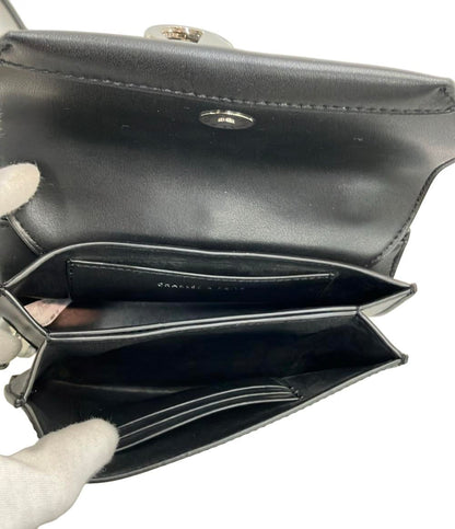 CHARLES&KEITH ショルダーバッグ クロスボディ 斜め掛け メタリックアクセント ターンロック レディース チャールズ＆キース