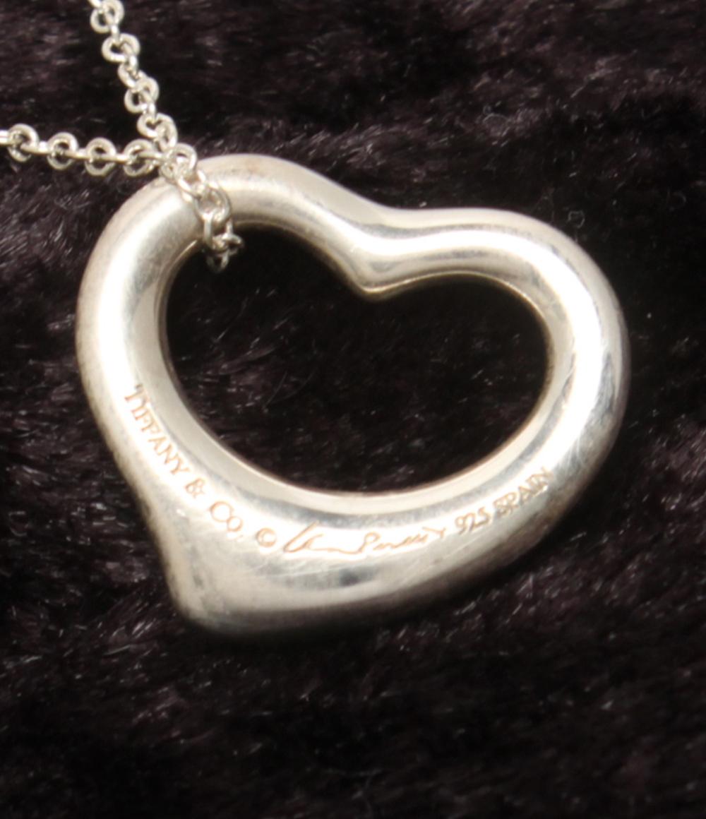 TIFFANY&Co. ネックレス SV925 オープンハート スモール レディース ティファニー
