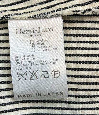 デミルクス ビームス テーラードジャケット ストライプ レディース SIZE 36 (XS) Demi-Luxe BEAMS