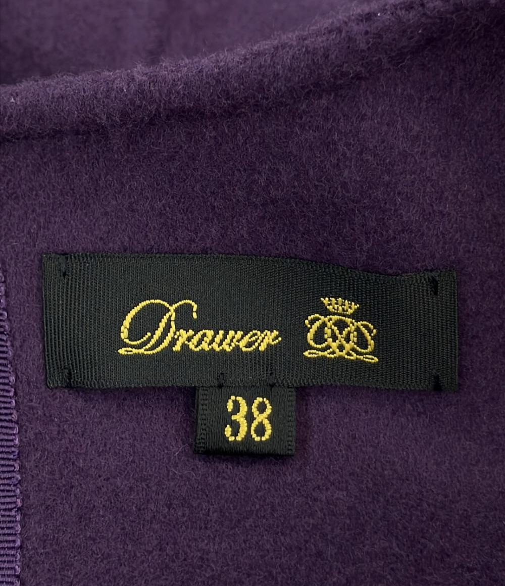 Drawer ノースリーブ ウールワンピース 6526-299-1320 レディース SIZE 38 (M) ドゥロワー