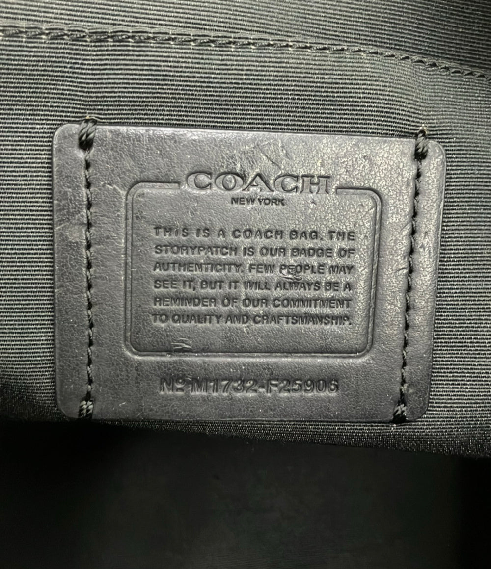 美品 COACH ハンドバッグ ショルダーバッグ 2WAY 斜め掛け ナイロン F25906 レディース コーチ