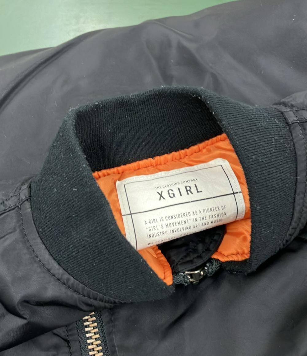エックスガール ナイロンフライトジャケット MA-1ジャケット アウター レディース SIZE 1 (S) X-girl