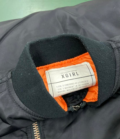 エックスガール ナイロンフライトジャケット MA-1ジャケット アウター レディース SIZE 1 (S) X-girl