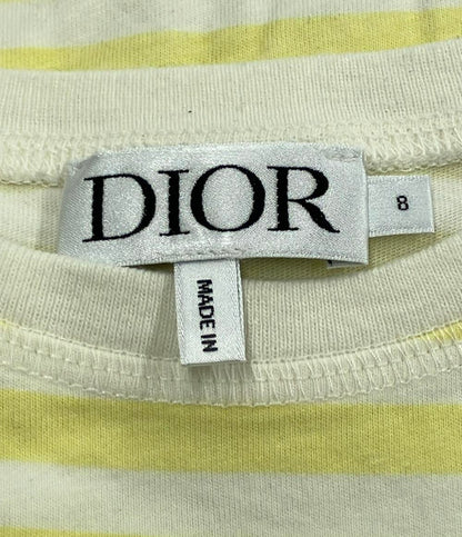 ディオール 半袖Tシャツ ボーダー ロゴ キッズ SIZE 8 (120) Dior