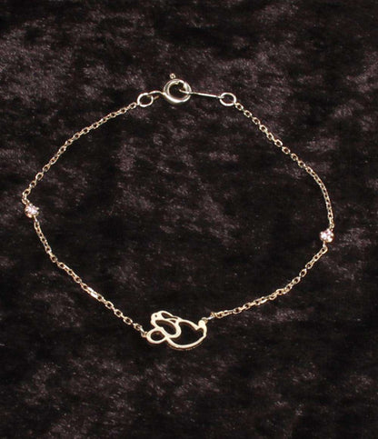 美品 ザ・キッス ブレスレット SV ミニーマウスモチーフ レディース THE KISS Disney