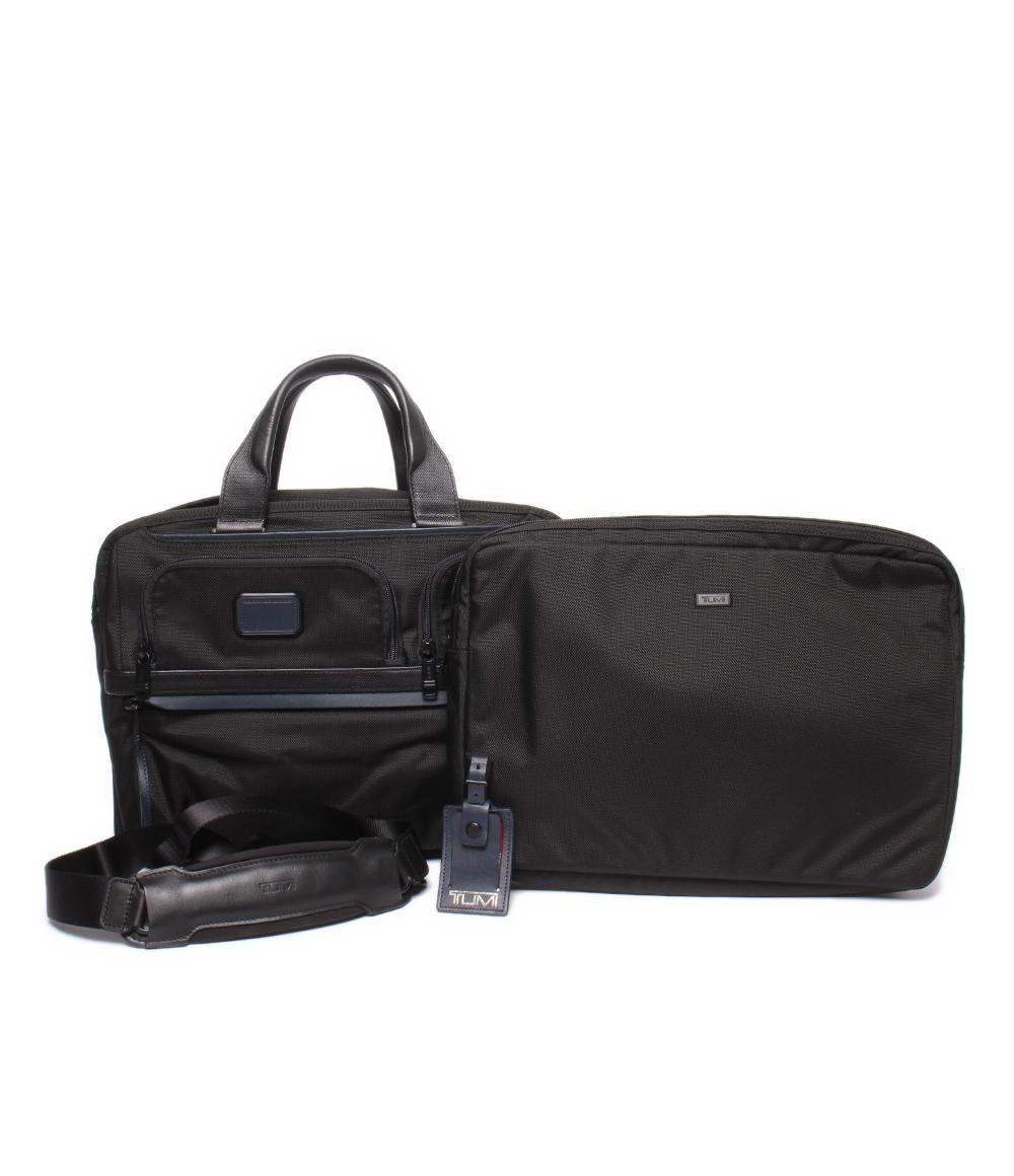 TUMI ビジネスバッグ ブリーフケース ショルダーバッグ 肩掛け エクスパンダブル オーガナイザー ラップトップ ブリーフ ALPHA3 02603141DNVY3E