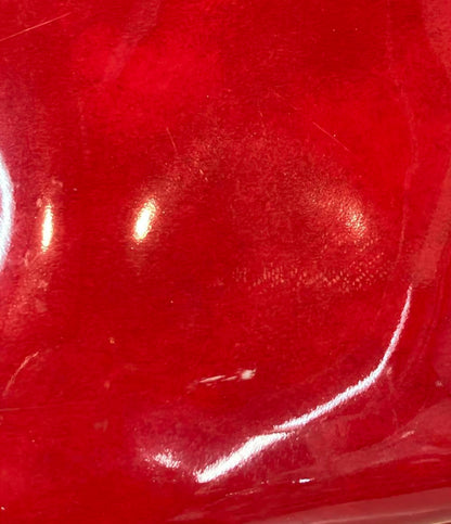 Longchamp 2way ハンドバッグ ショルダーバッグ 斜め掛け パテントレザー ろぞ レディース ロンシャン