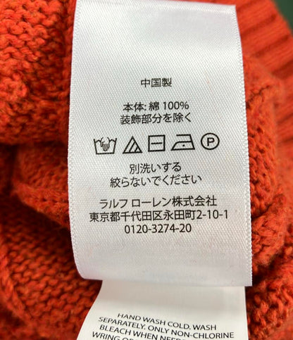 ポロ・ラルフローレン クルーネックケーブルニットセーター メンズ SIZE XL POLO RALPH LAUREN