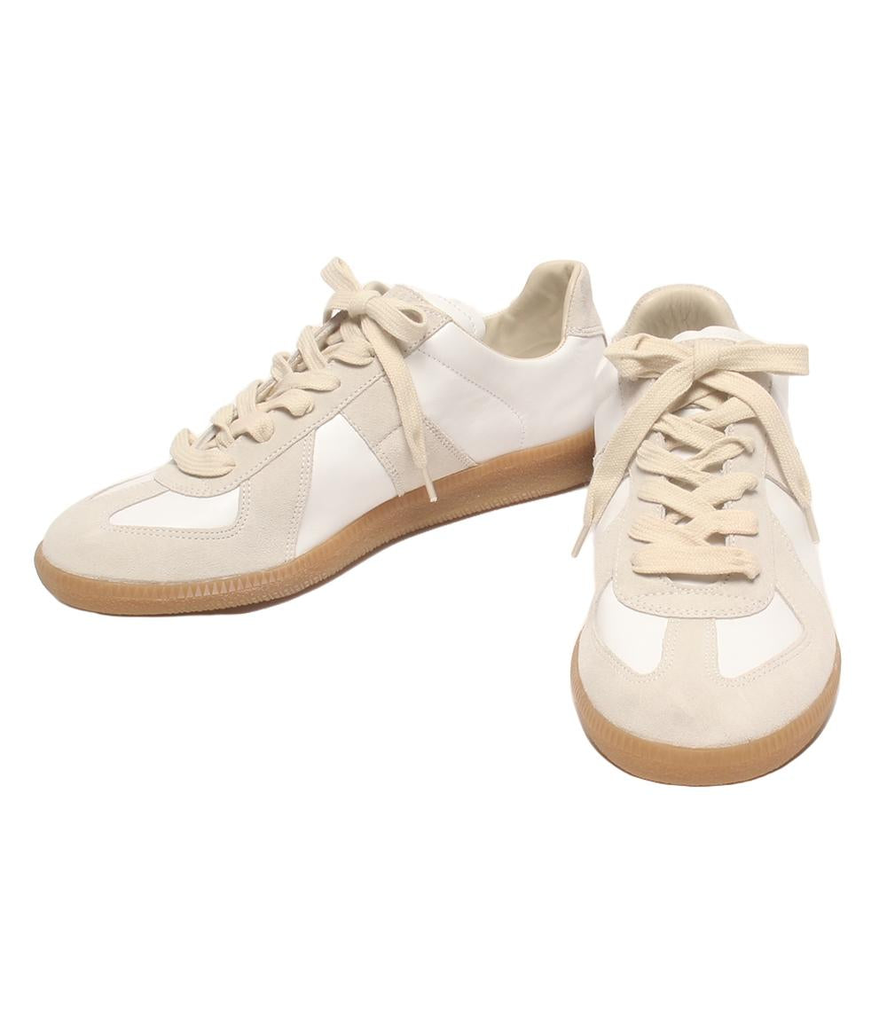 マルジェラ ローカットスニーカー39 ﾒﾝｽﾞ靴 Maison Margiela ｽﾆｰｶｰ REPLICA／GERMAN TRAINER レプリカ メンズ SIZE 42 Maison Margiela